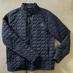 The North Face TNF Thermoball Navy Blue Full Zip Puffer Jacket Men’s Size Medium